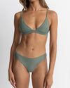 Bikini Top Classic Bralette - Olive