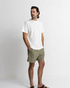 Short Hombre Classic Linen Jam - Olive