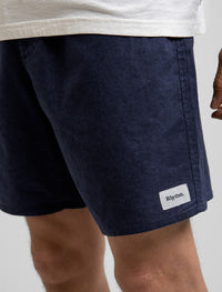 Short Hombre Classic Linen Jam - Worn Navy