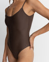 Traje de Baño Classic Minimal One Piece- Chocolate