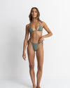 Bikini Top Classic Slide Tri - Olive