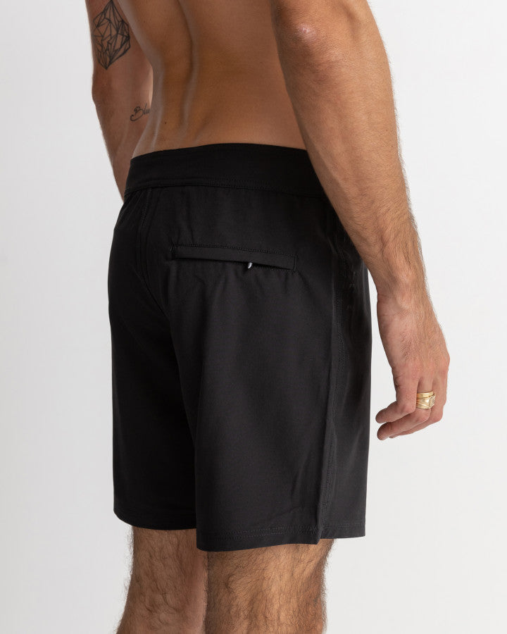 Traje de Baño Hombre Classic Stretch Trunk - Black