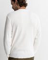 Sweater Hombre Classic Waffle Knit - Vintage White