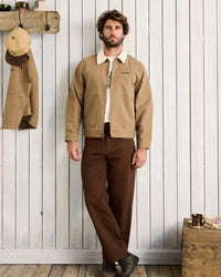 Chaqueta Hombre Cultivation Canvas - Camel