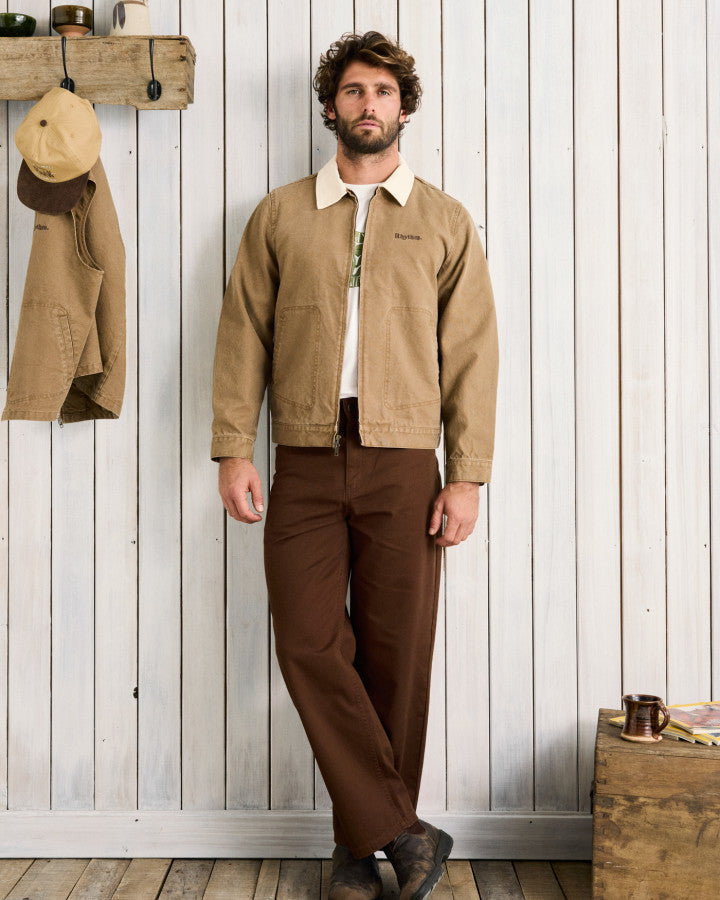 Chaqueta Hombre Cultivation Canvas - Camel