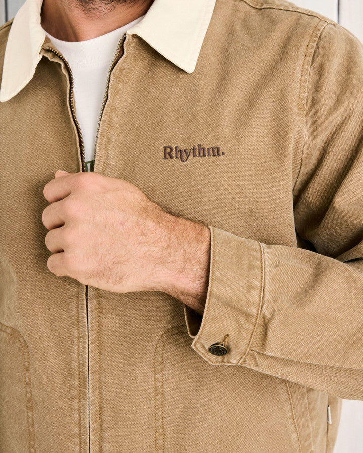 Chaqueta Hombre Cultivation Canvas - Camel