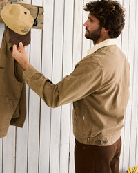 Chaqueta Hombre Cultivation Canvas - Camel