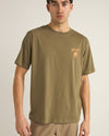 Polera Hombre Desert Locals - Military Olive