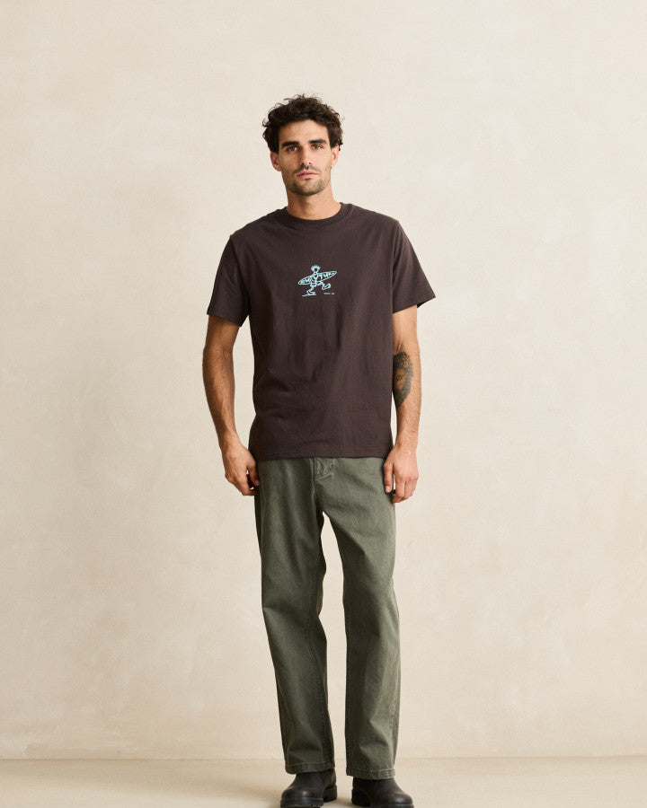 Polera Hombre Drifter - Vintage Black