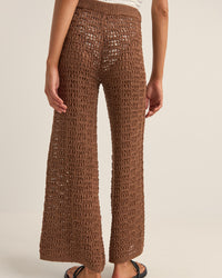 Pantalón Mujer Dune Wide Leg - Chocolate