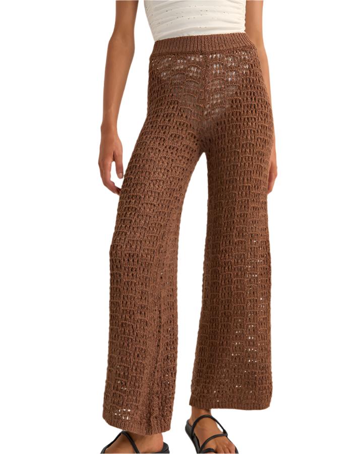 Pantalón Mujer Dune Wide Leg - Chocolate