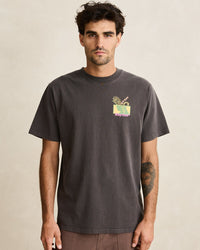 Polera Hombre Echoes Vintage - Vintage Black