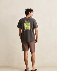 Polera Hombre Echoes Vintage - Vintage Black