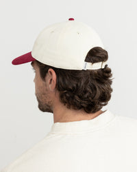Jockey Essential Brushed Twill Cap - Merlot