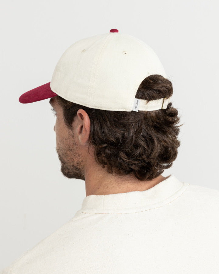 Jockey Essential Brushed Twill Cap - Merlot