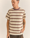 Polera Hombre Everyday Stripe - Latte