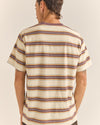 Polera Hombre Everyday Stripe - Latte