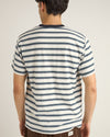 Polera Hombre Everyday Stripe - Vintage White