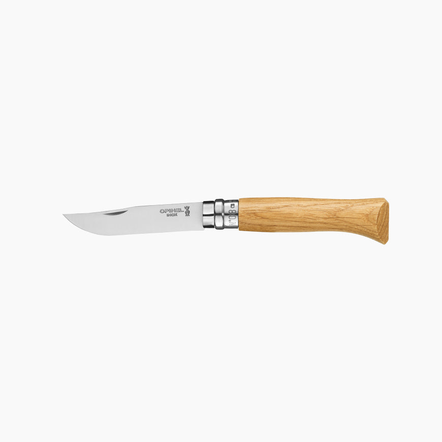 Cuchillo Nº08 Stainless Steel mango de Roble