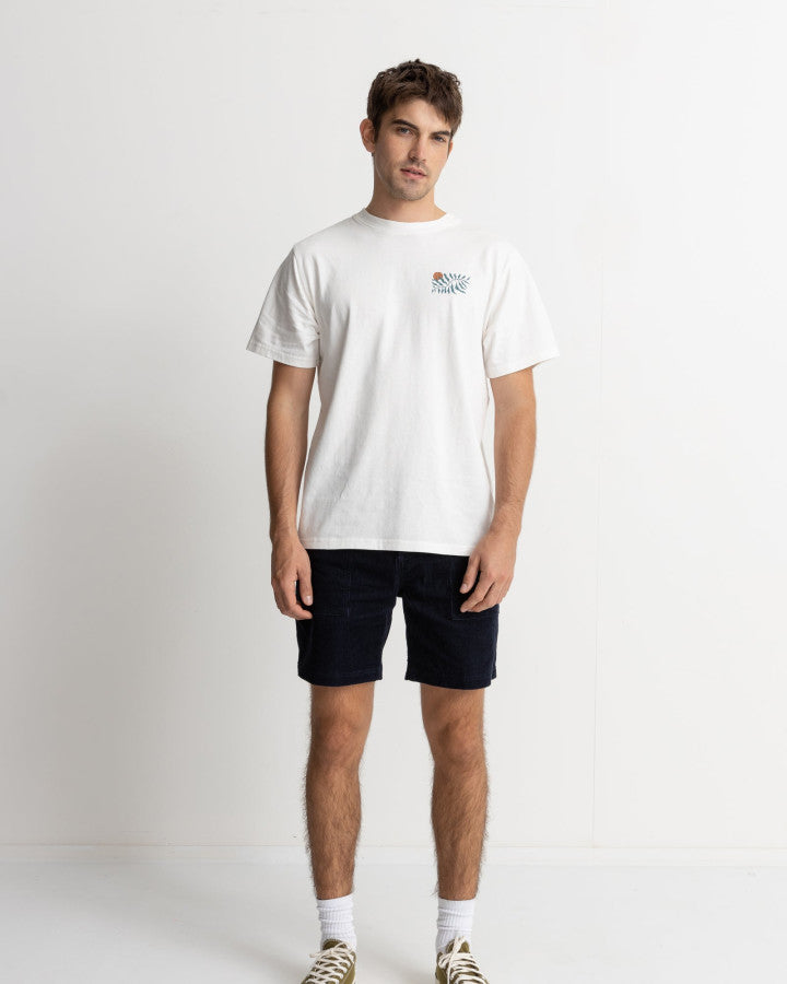 Polera Hombre Fern Vintage - Vintage White