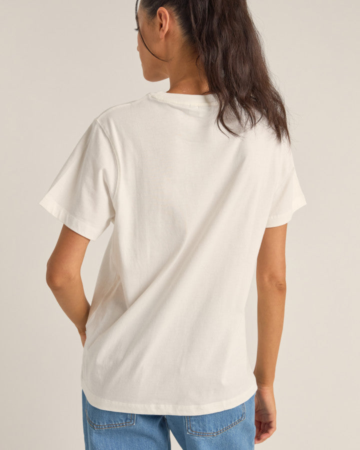 Polera Mujer Flagship Boyfriend - White