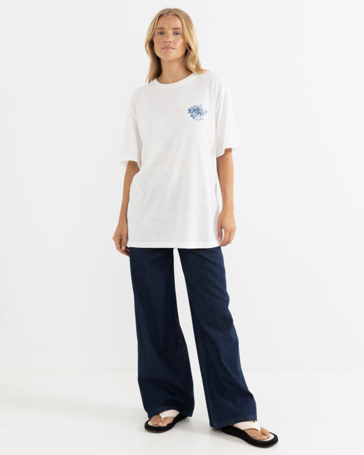 Pantalón Mujer Fleetwood Wide Leg Pant - Dark Denim