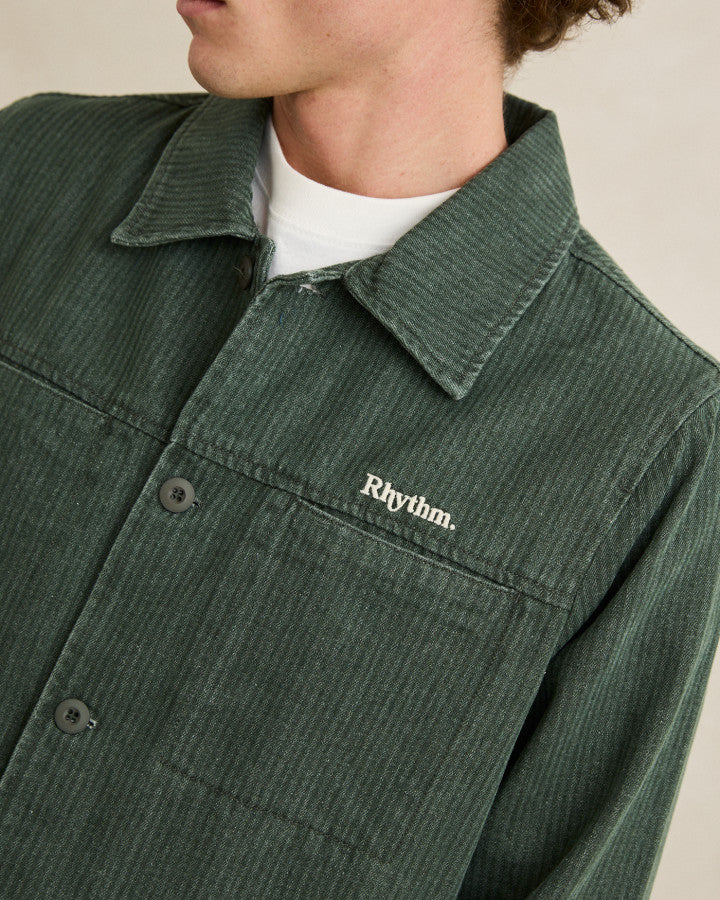 Camisa Hombre Harlan LS - Olive