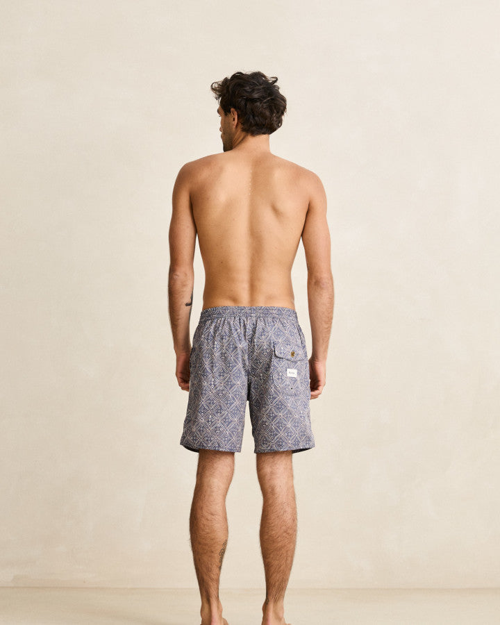 Traje de Baño Hombre Heritage Java Beach Short - Navy