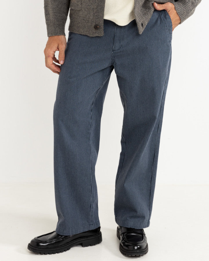Pantalón Hombre Hickory Stripe Work Pant - Navy – Preppy Beach