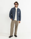 Chaqueta Hombre Hickory Stripe Work Shirt - Navy