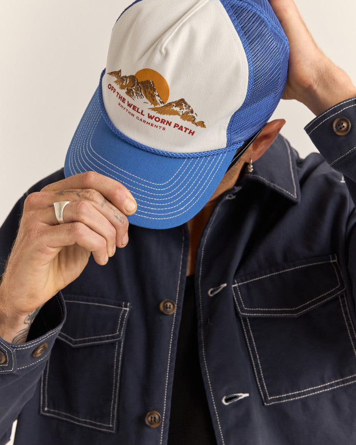 Jockey Hills Trucker Cap - Vintage Blue