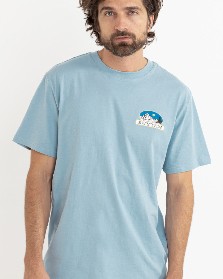 Polera Hombre Horizon - Dusty Blue