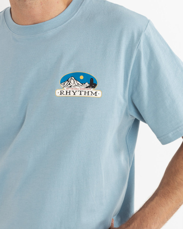 Polera Hombre Horizon - Dusty Blue