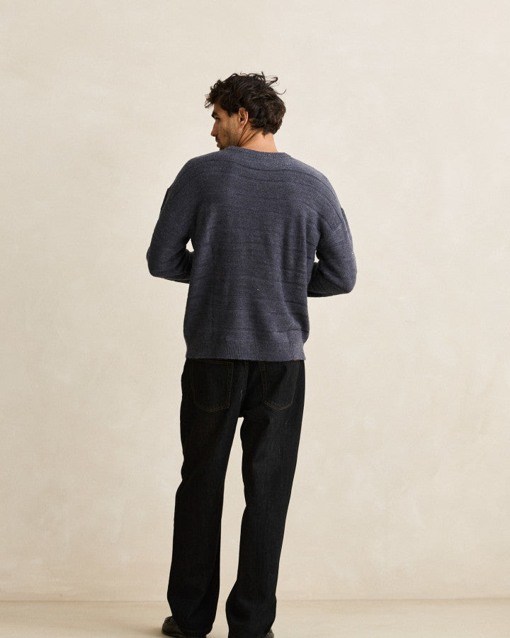 Sweater Hombre Jackson Knit - Steel