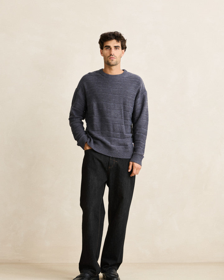 Sweater Hombre Jackson Knit - Steel