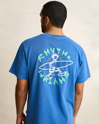 Polera Hombre Jaunt Vintage - Cobalt