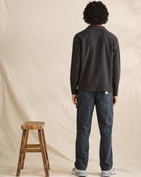 Polera Hombre Kapu LS Rugby Polo - Charcoal