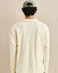 Polera Hombre Kapu Rugby LS Polo - Ecru