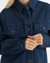 Chaqueta Mujer Kendrick Denim Jacket - Dark Denim