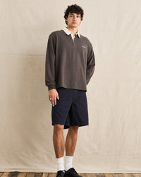 Polera Hombre Koa Vintage Rugby LS Polo - Olive