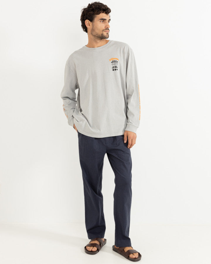 Pantalón Hombre Linen - Navy