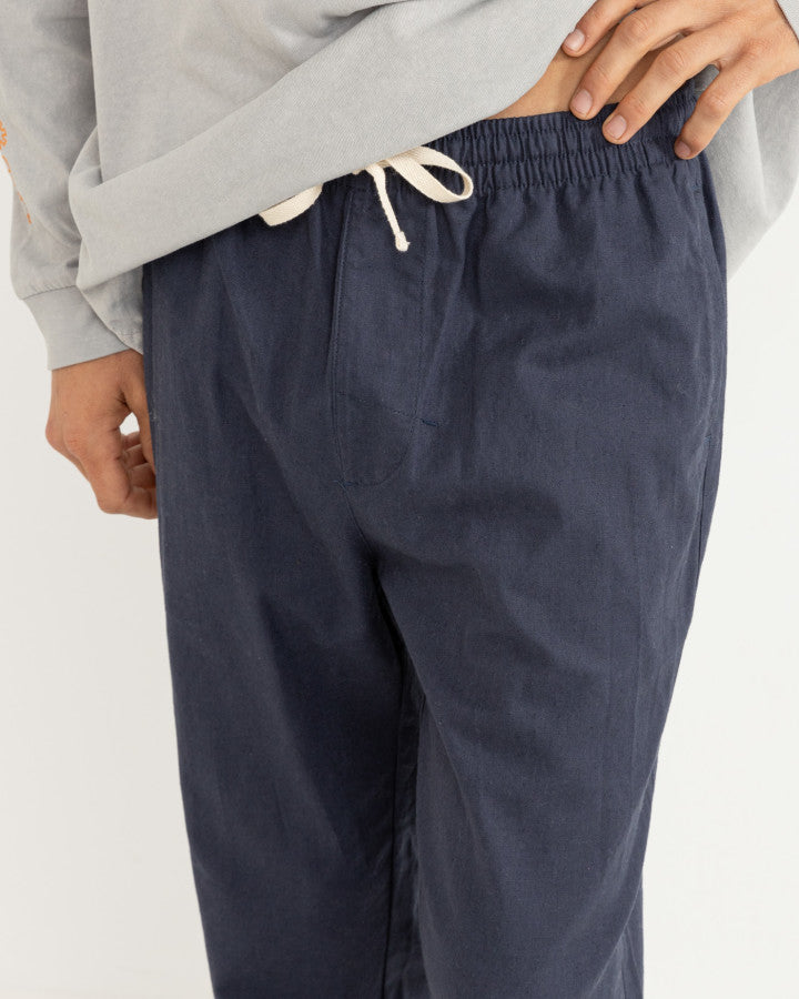 Pantalón Hombre Linen - Navy