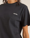 Polera Mujer Logo Boyfriend - Black