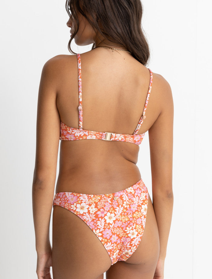 Bikini Top Luna Floral Ring Bandeau