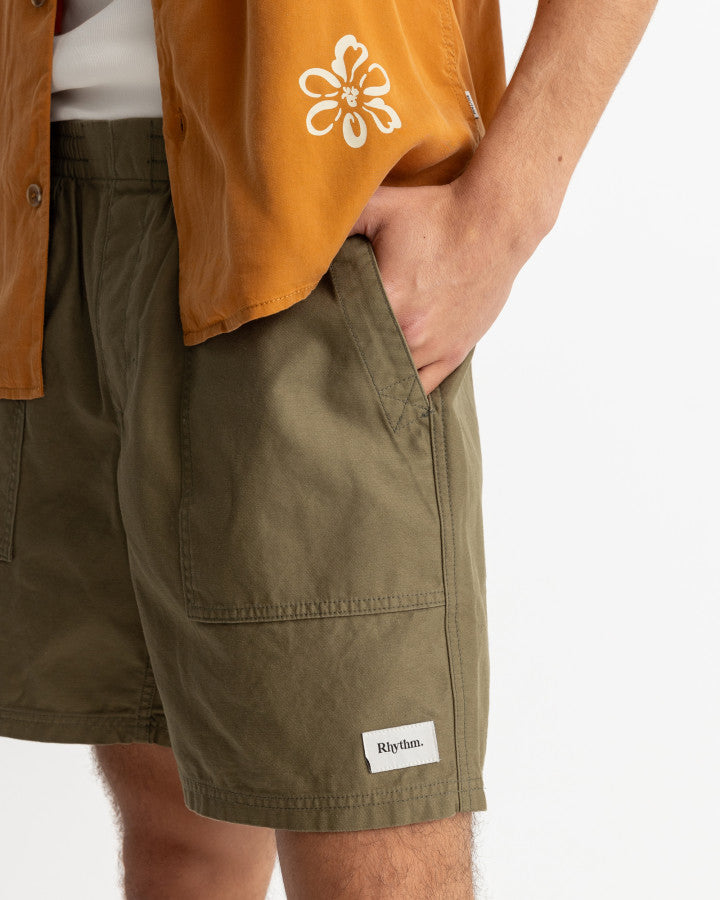 Short Hombre Mod Fatigue Jam - Olive