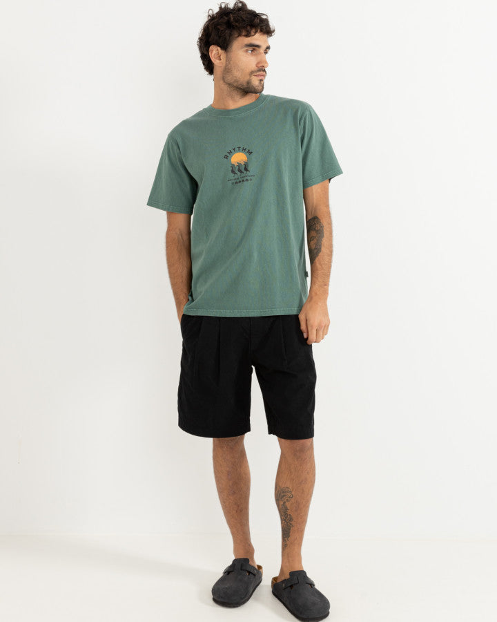 Polera Hombre Natural Vibrations Vintage - Green