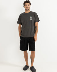 Polera Hombre New Realm Vintage - Black