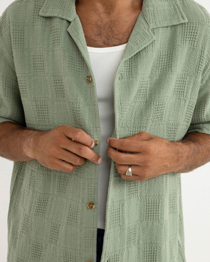Camisa Hombre Oasis Shirt - Desert Grass