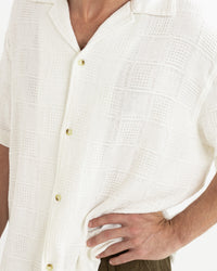 Camisa Hombre Oasis Shirt - White