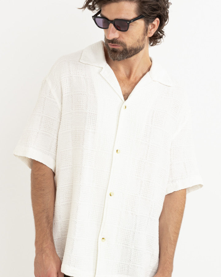 Camisa Hombre Oasis Shirt - White